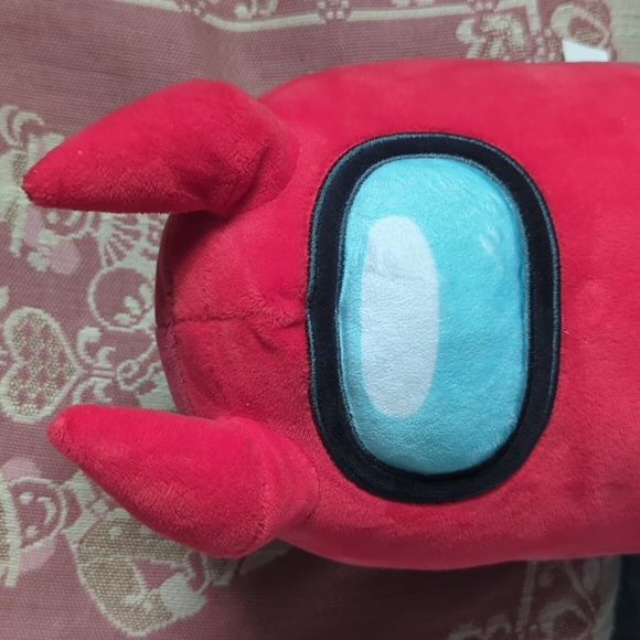 Among Us Red Devil Plush - Picture 2 of 7